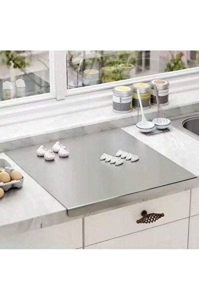 Generic Luxurious Stainless Steel Cutting Board, Durable & Mold-Resistant