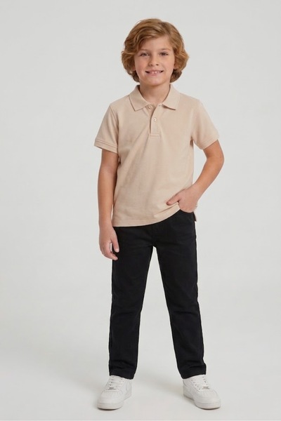 NACAR STORE Dječja unisex pamučna polo majica sa kratkim rukavima za školsku ...