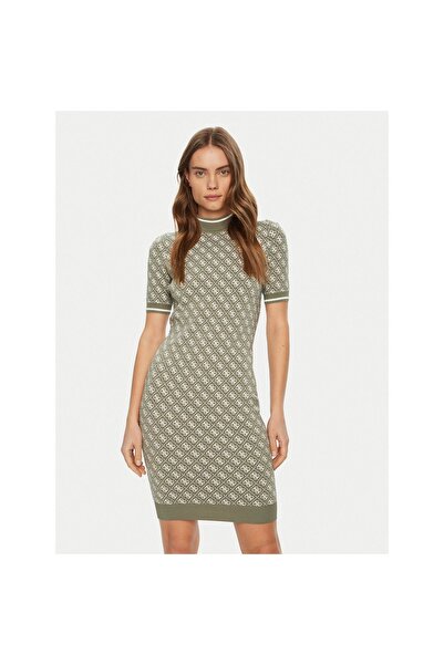 Guess Rochie tricotată de damă W3YK39Z37K0 Verde