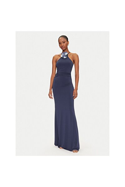 Guess Rochie de seară pentru femei W5GK95KCVG2 Bleumarin