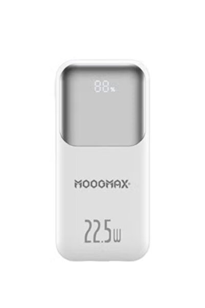 MOOMAX Ultra-Compact 10000mAh Power Bank with Digital Display, 22.5W Fast Cha...