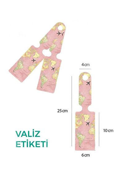 Trink Çanta Patterned Silicone Suitcase and Luggage Name Tag * 1 Piece * Worl...