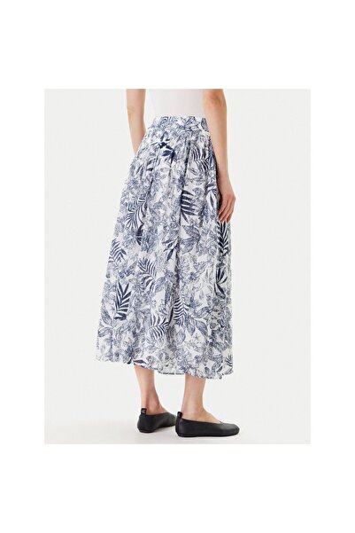 United Colors of Benetton Fustă maxi de damă 4ENDD004R Albastru