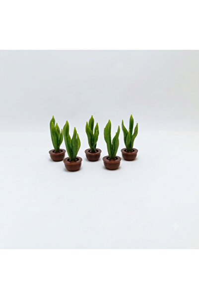 Paşa Kılıcı Bitkisi 5 ' li-Diorama Figürü-3.5cm