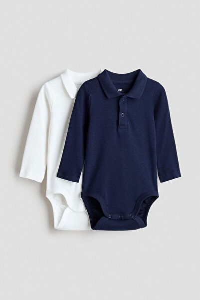 H&M 2'li Polo Tarzı Body
