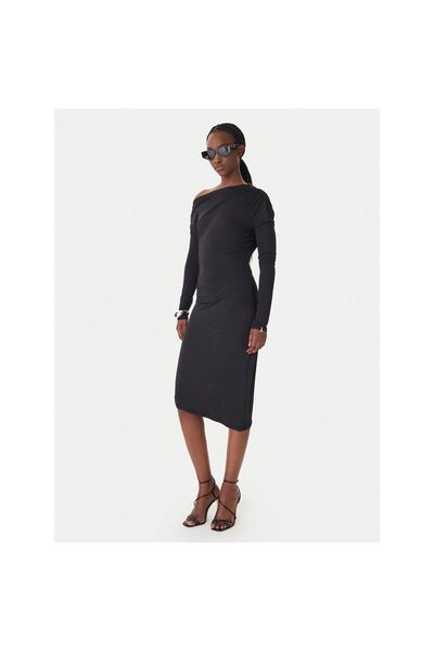Patrizia Pepe Rochie de cocktail pentru femei 8A1606 J372 Negru