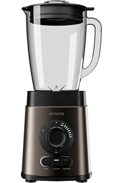 Aiwa Μπλέντερ με πλαστική κανάτα 1,8 λίτρα 1800W Μαύρο