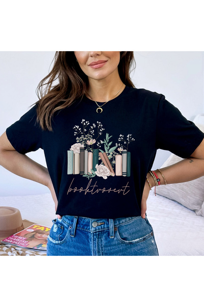 Orielle Tricou Pastel Booktrovert
