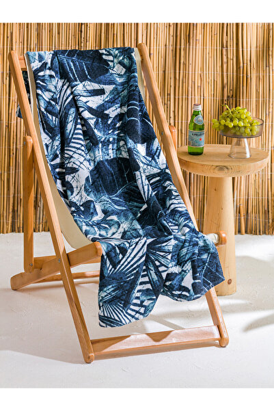LC Waikiki Özmarka New Season Patterned Men's Beach Towel 70X150 cm