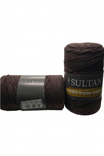 hobi dünyası evim 1 Piece of Sultan Cotton Sim 260 Grams 100 Meters 2 mm Ip C...
