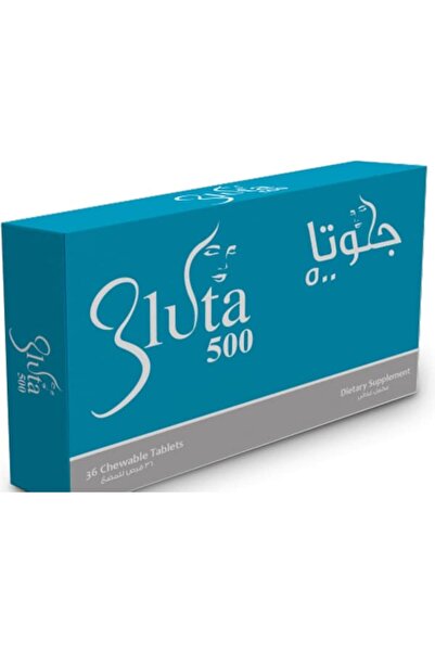 SuLinda جلوتا 500 إل-جلوتاثيون 500 مجم 36 قرصًا للمضغ
