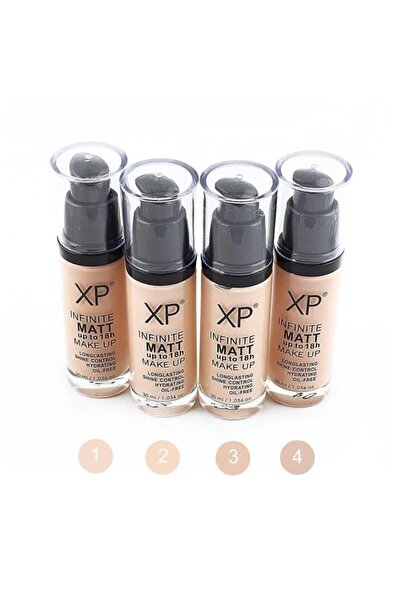 XP Fondöten No:04 Matt Make Up Cam Şişe 30 Ml