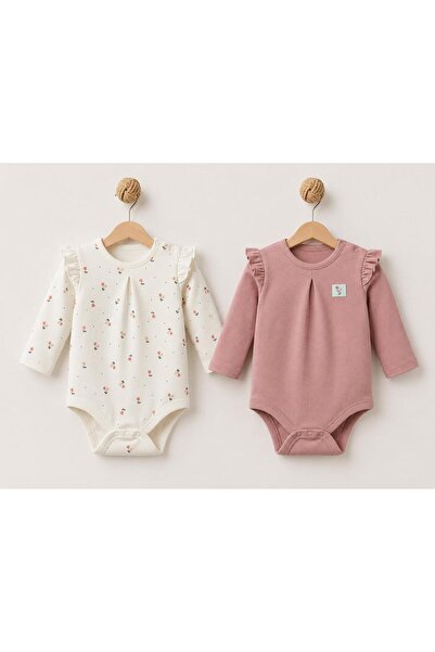 BabyCosy Organic Wear بيبي 2li بأكمام طويلة مصنوعة من القطن العضوي بنسبة 100%...