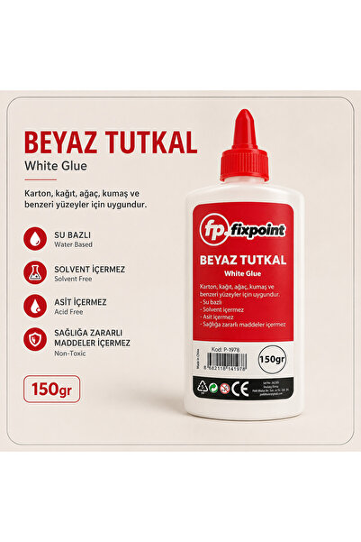 FixPoint Beyaz Tutkal 150 Gram P-1978