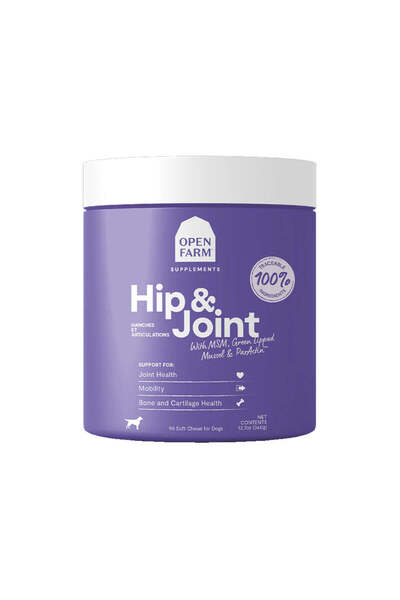 open Farm Hip & Joints Chews Supplement for Dogs 360G