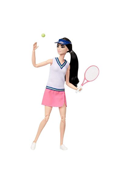 Barbie Doll & Accessories, Career Tennis Player Doll with Racket and Ball