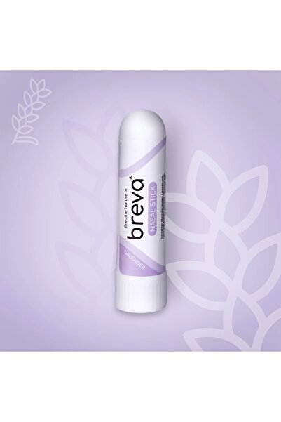 Breva Naturals Inc Breva Lavanta Aromalı Burun Çubuğu – Rahatlatıcı Aromatera...