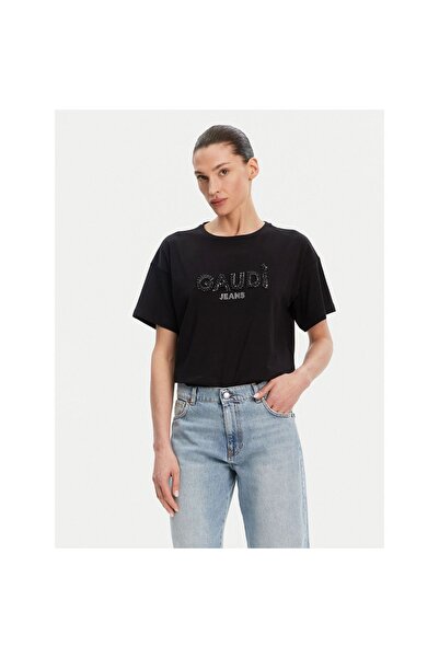 Gaudi Tricou de damă 511BD64030 Negru