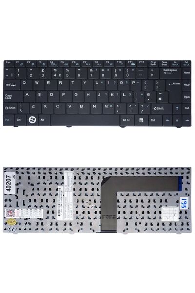 OEM Πληκτρολόγιο Laptop Advent 5301 5302 5311 5312 5313 5421 5431 5511 5610 5...