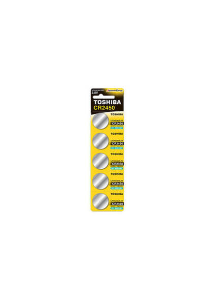Toshiba ΜΠΑΤΑΡΙΑ (CR2450) 3V LITHIUM (5τεμ.) - (ΜΕ ΦΟΡΟ 0,02€)