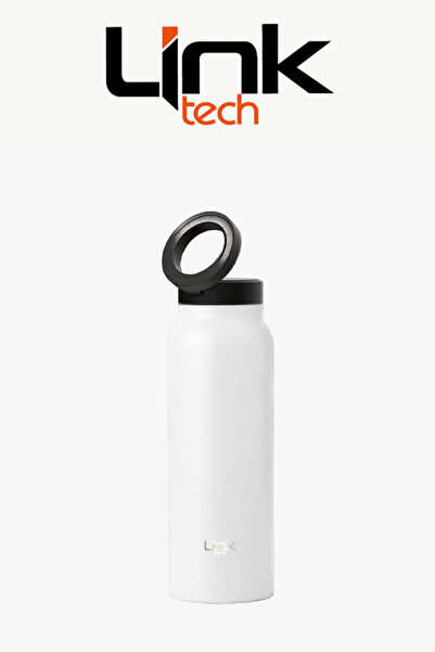 Linktech BL10 MagPro MagSafe ترمس فولاذي مع حامل هاتف مغناطيسي يحافظ على البر...