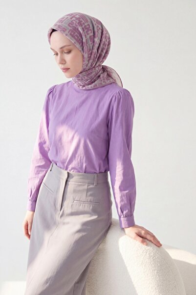 Silk Home Soft Scarf Abstract Pink