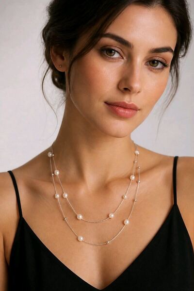 Monalisa Home Luxury Figured Adjustable Necklace