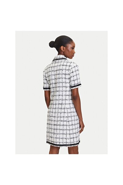 Karl Lagerfeld Rochie tricotată de damă A3W13031 Crem