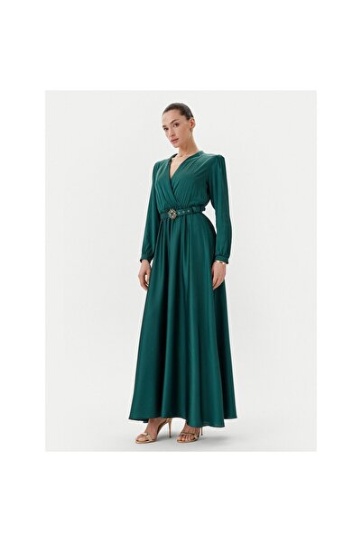 RINASCIMENTO Rochie de seară pentru femei CFC0123670003 Verde