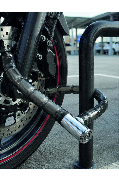 Lisinya Durable Motorcycle and Bicycle Security Lock with Transparent Pvc Coating -