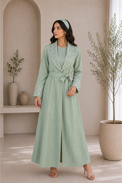 Generic Brand Dasiy Receptionist Shirt -Mint Green
