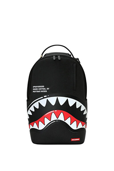 Sprayground ®   Σακίδιο πλάτης Shark Central Bubbly B8727 - Μαύρο - ενιαίο μέ...