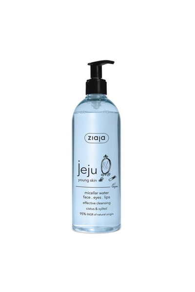 Ziaja Μικυλλιακό Νερό - Jeju Blue Young Skin Μικυλλιακό Νερό, 390 ml