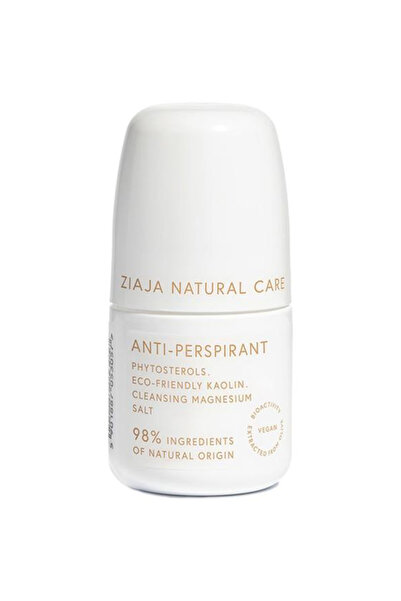 Ziaja Antiperspirant Roll-on without Aluminum Salts - Care Anti-Perspirant, 6...