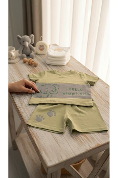 balbeybi Baby Boy 2-Piece Outfits Short Sleeve T-Shirt and Shorts Summer Set ...