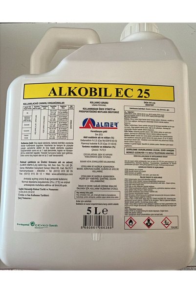 almer Alkobil EC 25 5 LT ( sinek , pire , hamam böceği için )