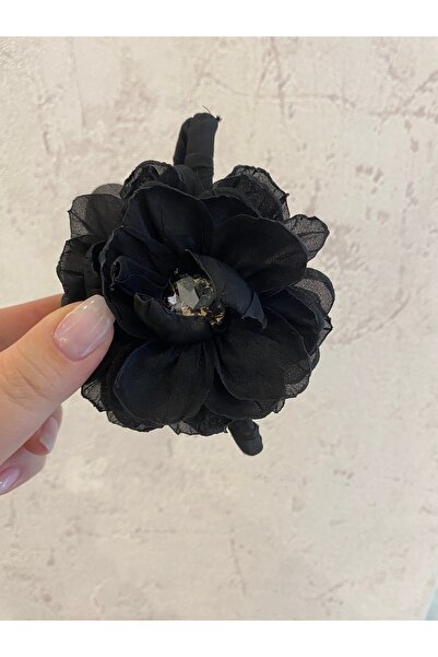 Sakura Konsept Butik مشبك شعر من الأكريليك الفاخر مرصع بالزركون اللامع والمتي...