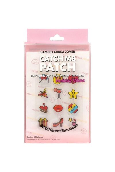 OEM Catch Me Patch Σχέδιο Emoticon με Θέμα τις Εορταστικές Διάθεση 36 τεμάχια...