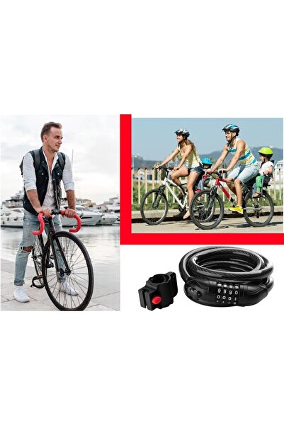 OEM Lock/anti-theft, resettable code, cable 120cm, Steel/PVC, theft preventio...