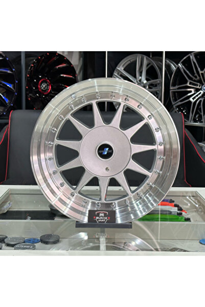 R1W 16 İNÇ 4X100 4X108 HARTGE SİLVER LİP DİAMOND ÖN ARKA JANT MODELİ (4ADET)