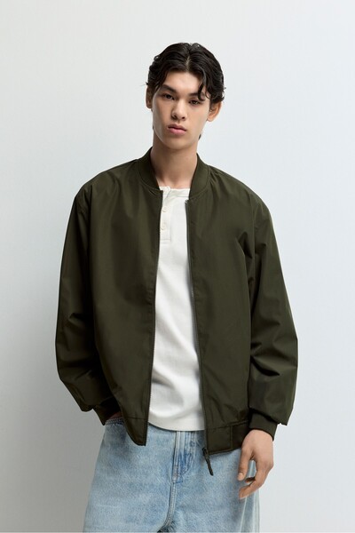 LEFTIES Hafif basic bomber ceket