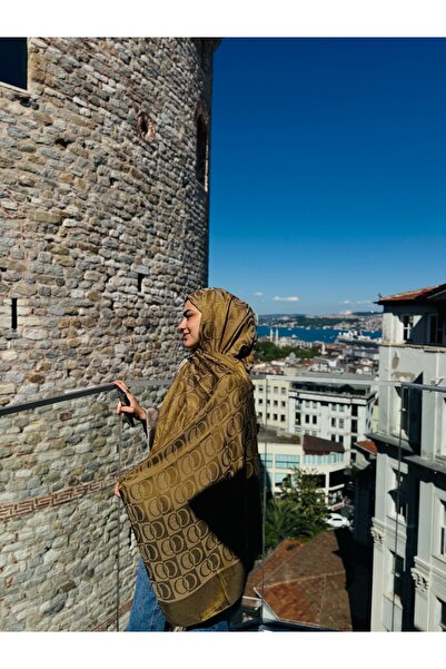 Duyguscarfs Halka Desen Pamuk Jakar Şal