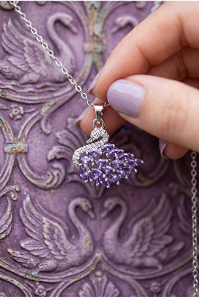 perry accessories قلادة على شكل بجعة من الفولاذ المقاوم للصدأ، قلادة على شكل ...
