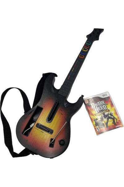 ACTIVISION Guitar Hero World Tour με Κιθάρα Παιχνίδι Wii (Μεταχειρισμένο)