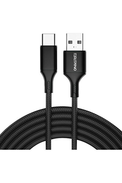 Oniverse Καλώδιο φόρτισης USB-A σε USB-C 3 μ. Μαύρο Αξεσουάρ PS5