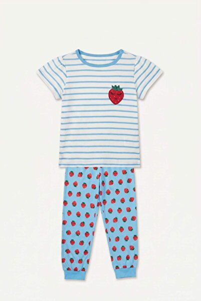 DeFacto 2-Piece Pajama Set for Baby Girl H5502A526Sm