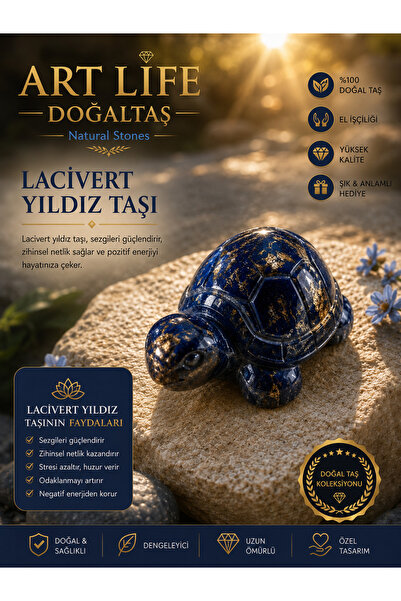 ART LİFE DOĞALTAŞ Natural Stones LAPIS LAZILI KURAS KAPLUMBA
