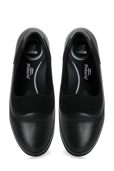 Polaris 5 Nokta 104565.Z Black Women's Wedge Shoes