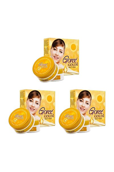 goree Whitening Gold 24k Beauty Cream - Pack of 3