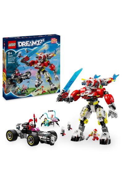 LegoPazar Lego Tiger Mech Coopera și Zero Hot Rod 71497